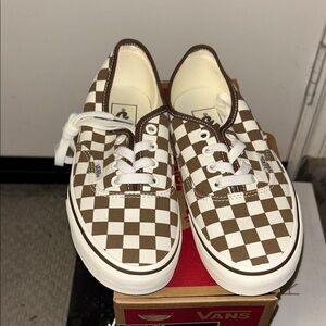 Checkered Vans